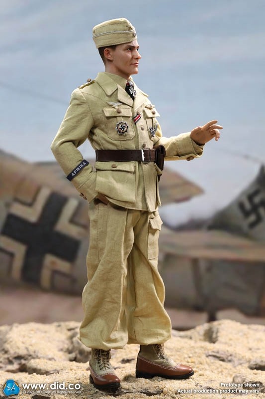 Hans Joachim Marseille Star Of Afrika Wwii German Luftwaffe Flying Ace