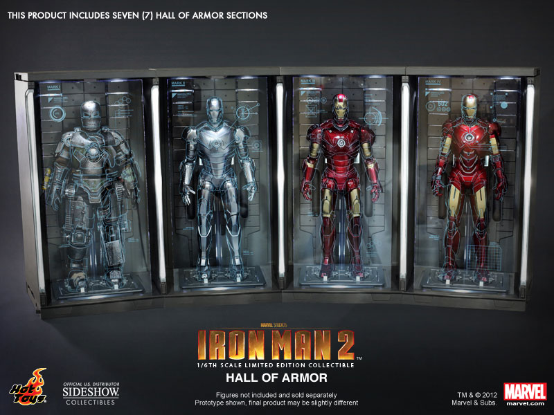 hall of armor set of 7