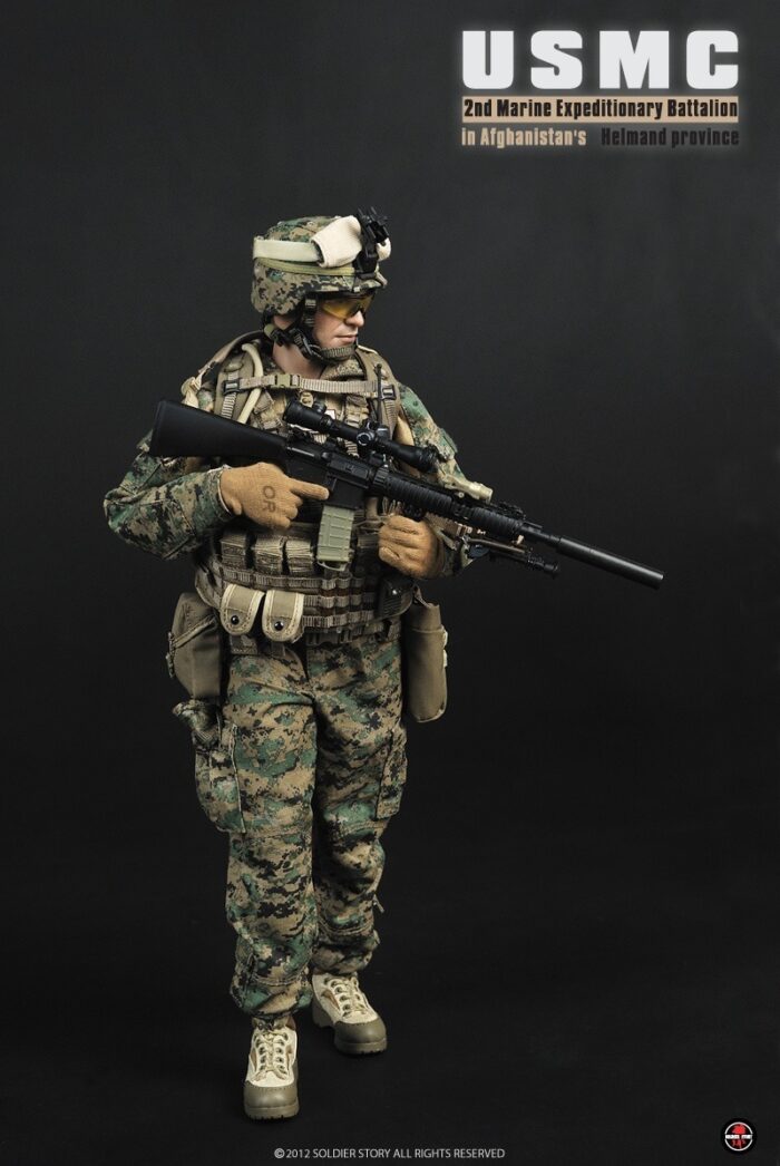 Soldier Story 1/6 USMC 2nd Marine Expeditionary Battalion in Afghanistan's Hemland Province ss066