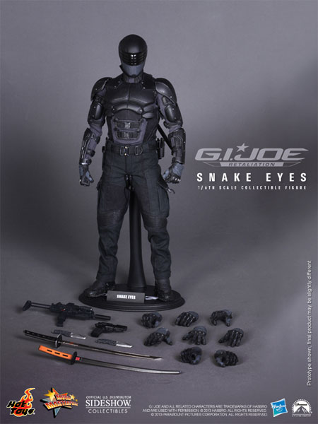 Snake Eyes Sixth Scale Figure by Hot Toys MMS192 - Image 2