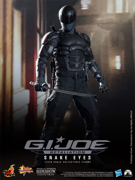 Snake Eyes Sixth Scale Figure by Hot Toys MMS192 - Image 3