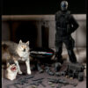 Snake Eyes and Timber Snake Eyes Sixth Scale Figure Set by Sideshow Collectibles