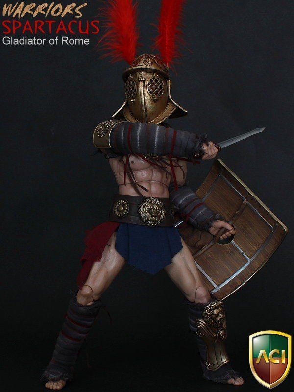 ACI Toys 1/6 Gladiator Verus B_ Head _Roman IV Spartacus Doctore Peter M AT043F 