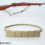 DID 1/6 US WW I BUCK JONES RIFLE M-1903 & BANDOLEER Springfield Rifle 1917