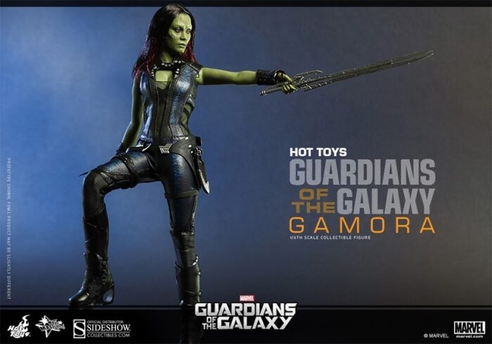 Gamora Sixth Scale Figure by Hot Toys Guardians of the Galaxy - Movie Masterpiece Series   1/6 mms259 Peviously displayed but like new- read notes - Image 2