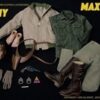 AMRY FURY tank commander brad pitt Set A99 - Max Toys 1/6 Scale - Image 2