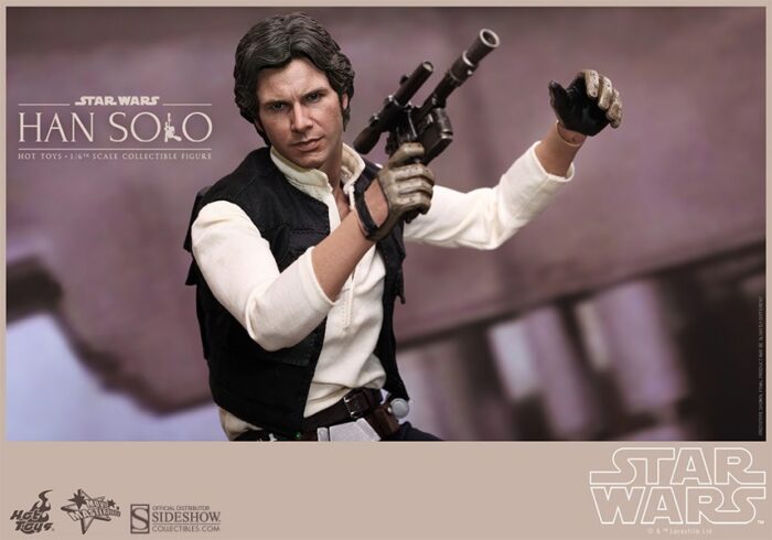 Han Solo Sixth Scale Figure by Hot Toys Movie Masterpiece Series mms261