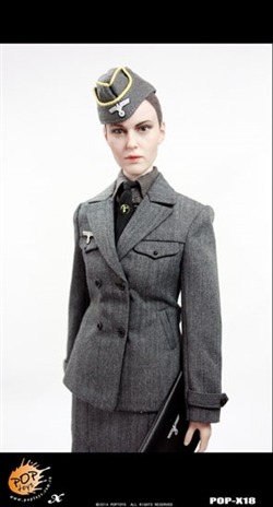 WWII US Army Female Agent Uniform - POP Toys 1/6 Scale