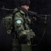 DAM TOYS  78025 Russian Airborne Troops - PKP Machine Gunner 1/6