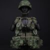DAM TOYS  78025 Russian Airborne Troops - PKP Machine Gunner 1/6 - Image 3