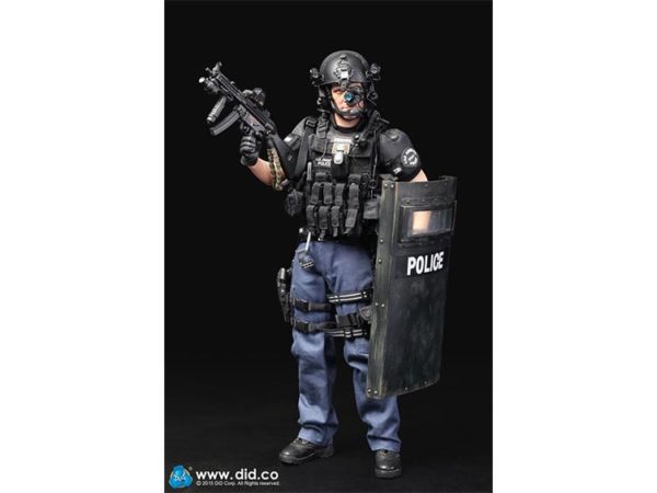 Special Weapons and Tactics POINTMAN Denver-Nude Figure 1/6 Scale-DID Action Figures 