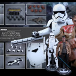 Finn and First Order Riot Control Stormtrooper 1/6 Figure Set by Hot Toys  Movie Masterpiece Series  MMS346