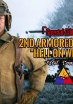 DID WWII US 2ND ARMORED DIVISION "HELL ON WHEELS" - SSGT  DONALD SPECIAL EDITION 1/6 SCALE ACTION FIGURE A80113S   RJ