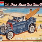 '29 Ford Street Rod Blue Bandito Plastic Model Kit Monogram 85-4020 1:24