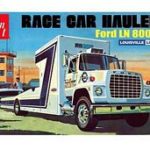 FORD LN 8000 RACE CAR HAULER 758 AMT MODEL KITS 2016
