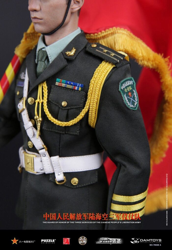 Dam 78029A 1/6 Chinese People's Liberation Army Honor Guard Standard Bearer - Image 3