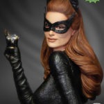 Catwoman Maquette Diorama Julie Newmar Batman 1966 TV Series Sideshow format TWEETERHEAD