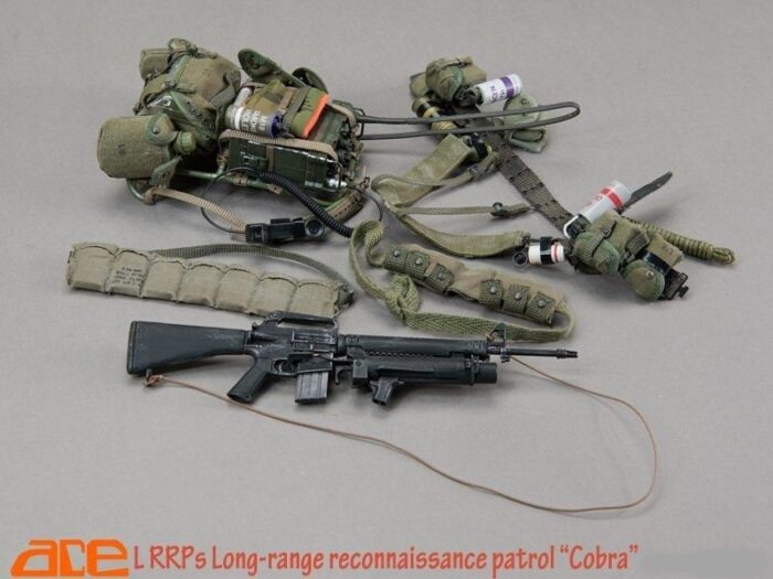 Ace 1/6 LRRPs Long-Range Reconnaissance Patrol "Cobra" Vietnam 13031 - Image 8