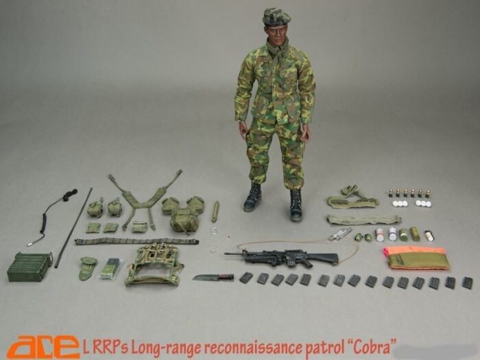 Ace 1/6 LRRPs Long-Range Reconnaissance Patrol "Cobra" Vietnam 13031 - Image 9