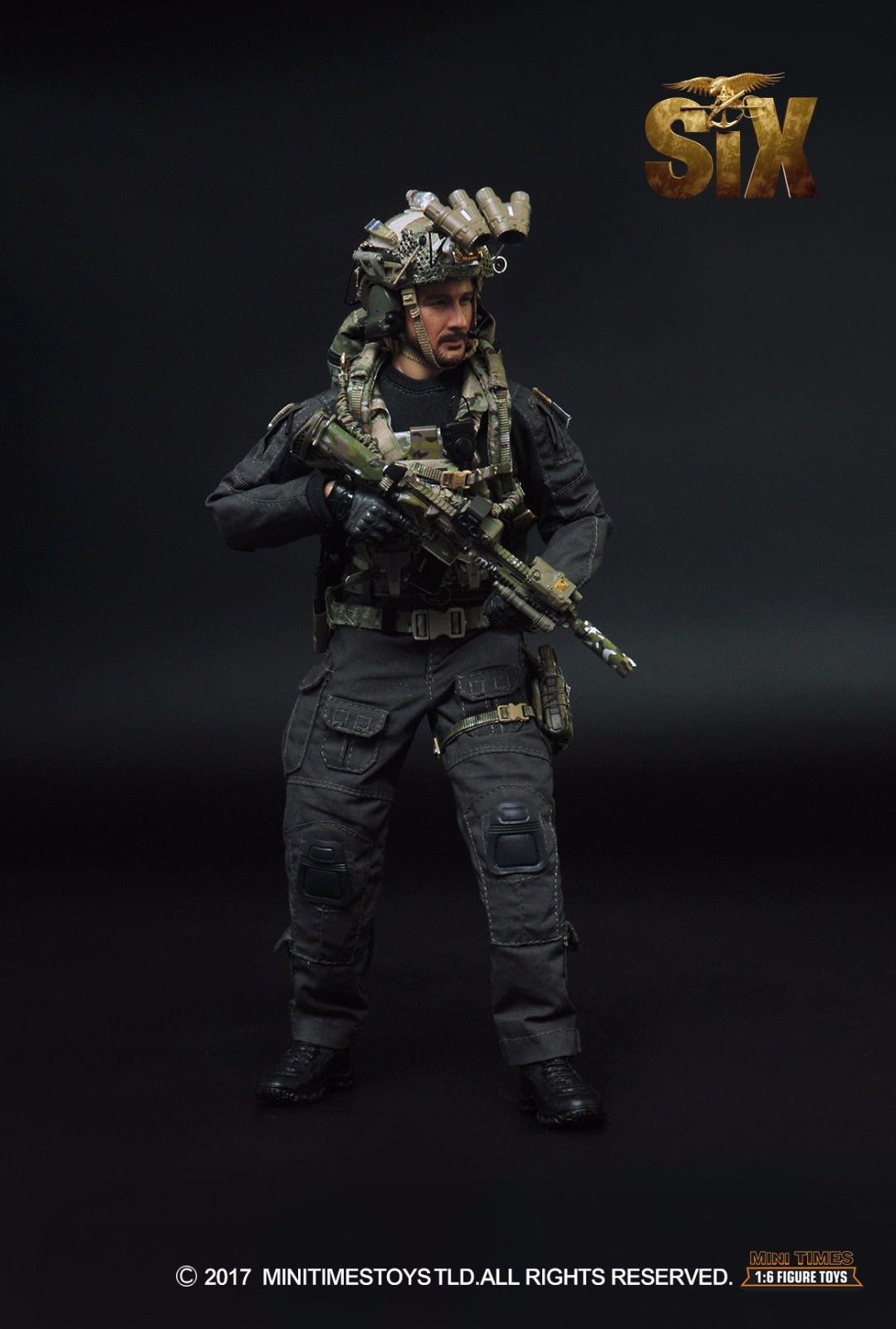 Mini Times US Navy Seal Team Six M009 12" Nude Body loose échelle 1/6th 