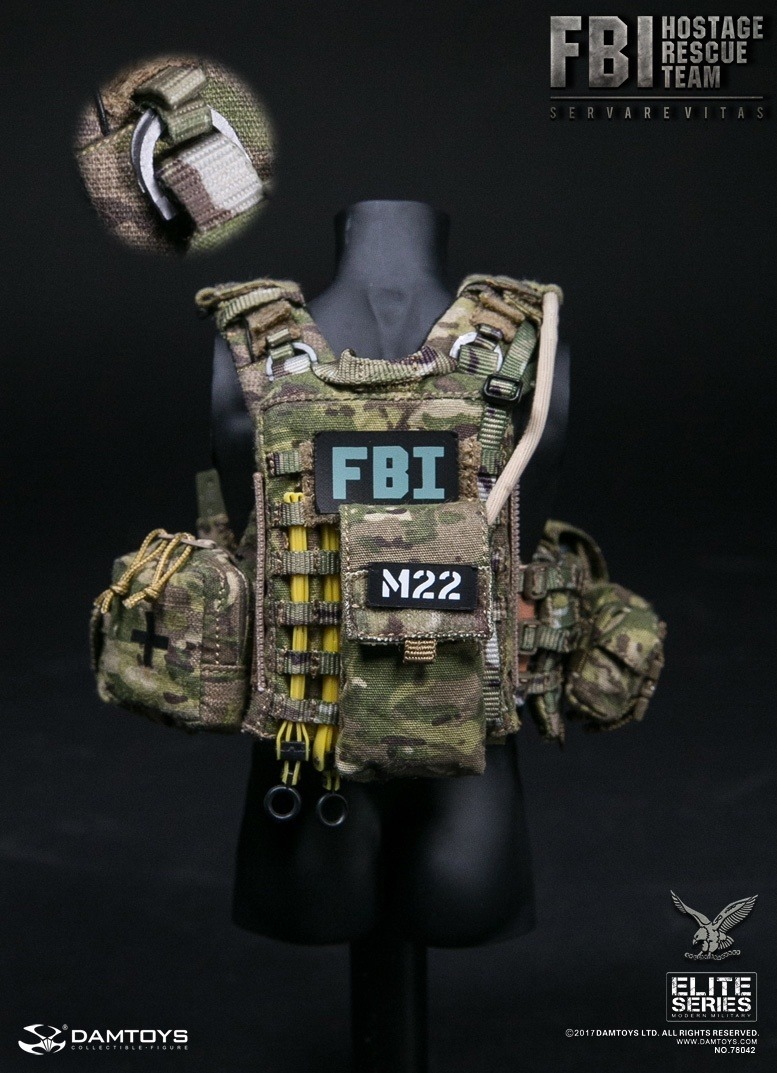 Details about   DAMTOYS FBI HRT AGENT HOSTAGE RESCUE TEAM 1/6th Male Action Figure Toys 78042