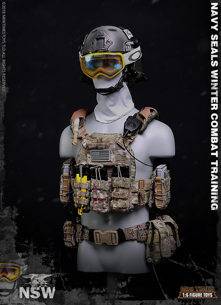 Minitimes toys M011 NSW Navy Seals Winter Training 1/6 Male Figure Model INSTOCK