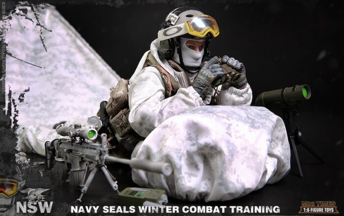 MINI TIMES TOYS US NAVY SEAL WINTER COMBAT TRAINING 1/6 SCALE