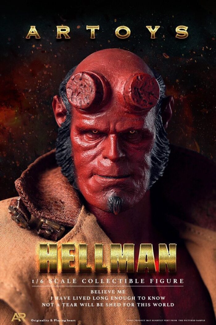 1/6 ARToys AR-001 Hellman Hellboy Ron Perlman 12" Figure - Image 5