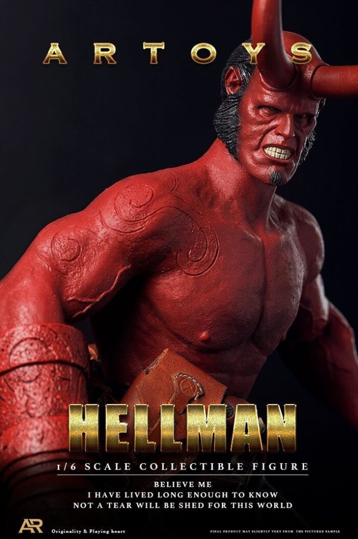 1/6 ARToys AR-001 Hellman Hellboy Ron Perlman 12" Figure - Image 8