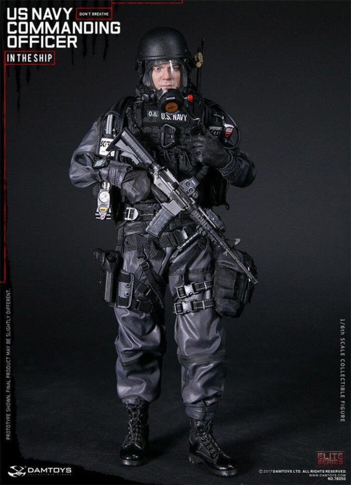 DAM TOYS 1/6 Scale 12" Elite Series Navy Commanding Officer 78050 Figure - Image 2