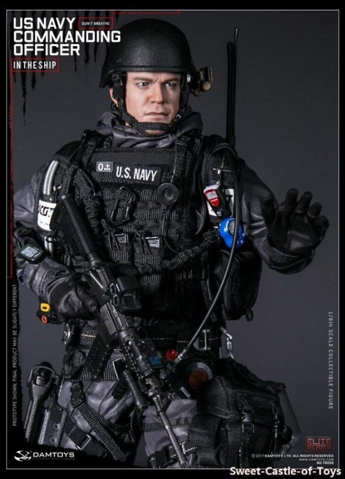 DAM TOYS 1/6 Scale 12" Elite Series Navy Commanding Officer 78050 Figure - Image 7