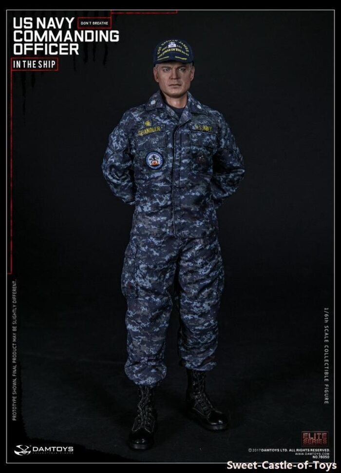 DAM TOYS 1/6 Scale 12" Elite Series Navy Commanding Officer 78050 Figure - Image 10