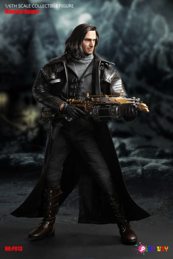 1/6 Play Toy P013 Monster Hunter Van Helsing Hugh Jackman Figure - Image 2