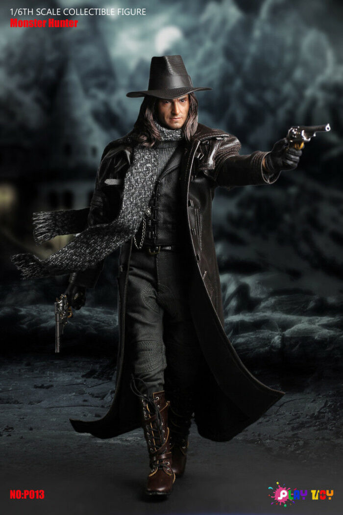 1/6 Play Toy P013 Monster Hunter Van Helsing Hugh Jackman Figure - Image 3