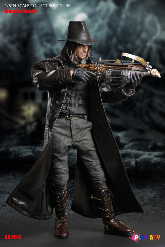 1/6 Play Toy P013 Monster Hunter Van Helsing Hugh Jackman Figure - Image 7