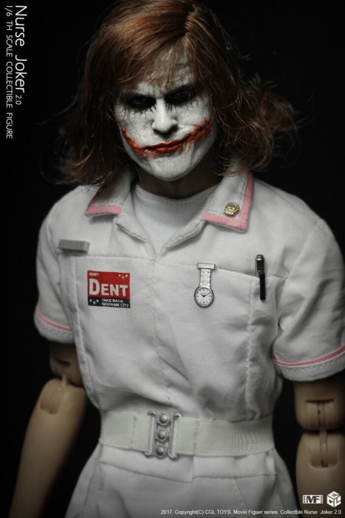 # CGL YToys 1/6 scale Heath Ledger The Dark Knight Nurse Joker 2.0 - Image 5