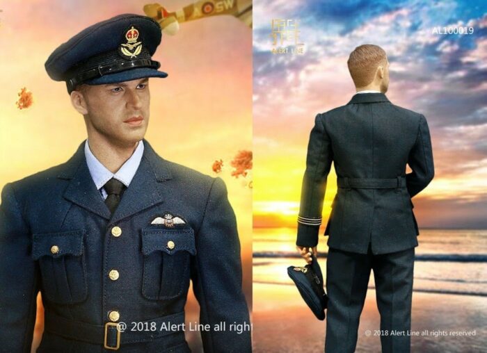 Alert Line 1/6 WWII British Royal Air Force Fighter Pilot Boxed Figure AL-100019 - Image 2