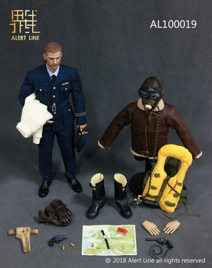 Alert Line 1/6 WWII British Royal Air Force Fighter Pilot Boxed Figure AL-100019