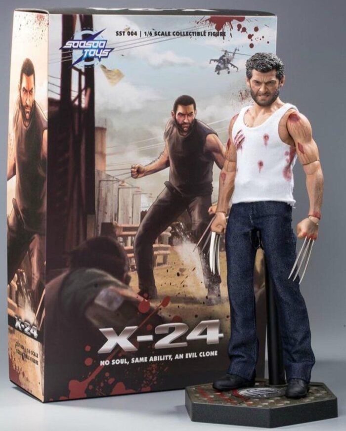 SooSoo Toys 1/6 Logan Wolverine & Clone X-24 two heads  SST004