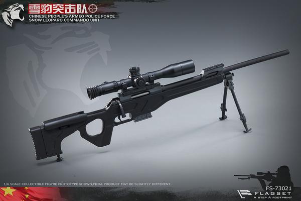 1/6 Flagset Action Figure Chinese Snow Leoparo Commando Unit Female Sniper 73021 