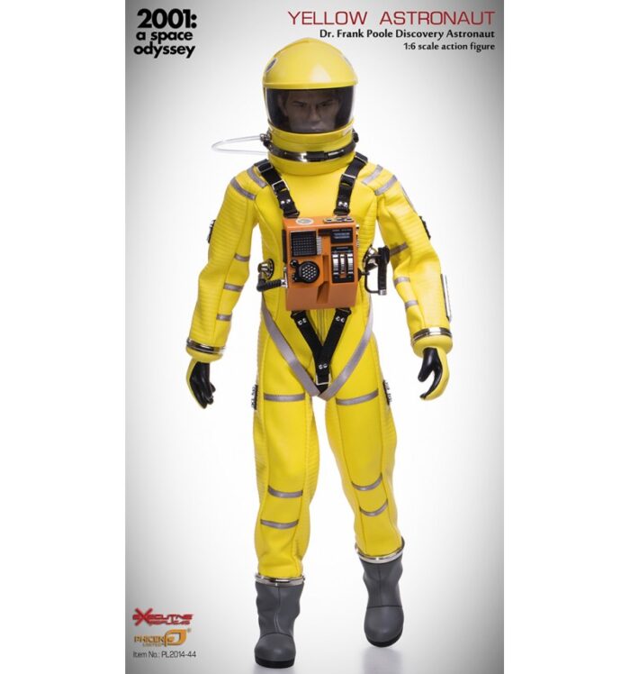 Phicen 2001 a space odyssey yellow astronaut Dr. Frank poole discovery astronaut 1/6 - Image 5