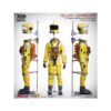 Phicen 2001 a space odyssey yellow astronaut Dr. Frank poole discovery astronaut 1/6 - Image 6