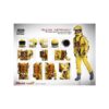 Phicen 2001 a space odyssey yellow astronaut Dr. Frank poole discovery astronaut 1/6 - Image 7