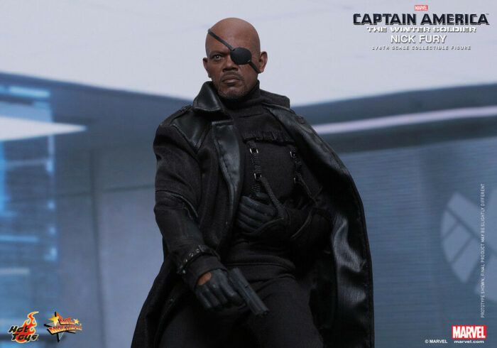 HOT TOYS 1/6 CAPTAIN AMERICA THE WINTER SOLDIER MMS315 NICK FURY - Image 6