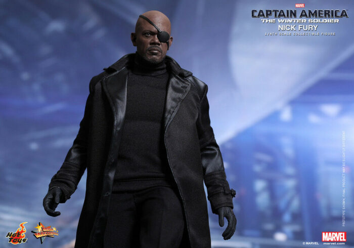 HOT TOYS 1/6 CAPTAIN AMERICA THE WINTER SOLDIER MMS315 NICK FURY - Image 7