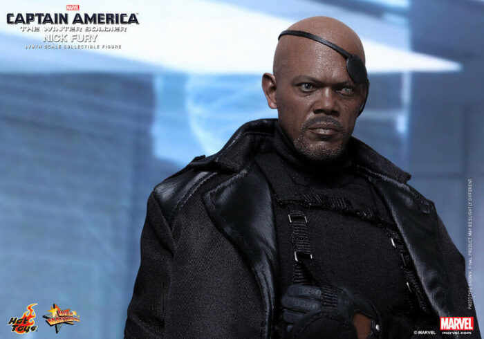 HOT TOYS 1/6 CAPTAIN AMERICA THE WINTER SOLDIER MMS315 NICK FURY - Image 10