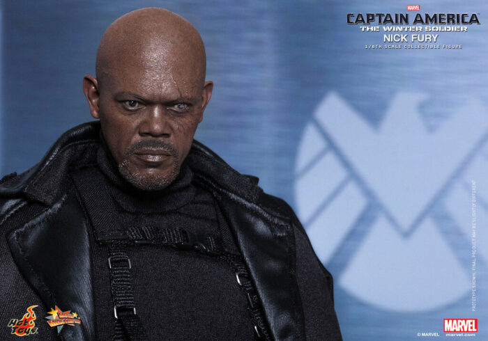 HOT TOYS 1/6 CAPTAIN AMERICA THE WINTER SOLDIER MMS315 NICK FURY - Image 11