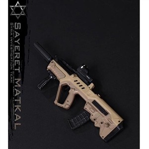 Tan TAR21 Rifle & Accessory Set 1/6 scale toy Israel Wild Boy 