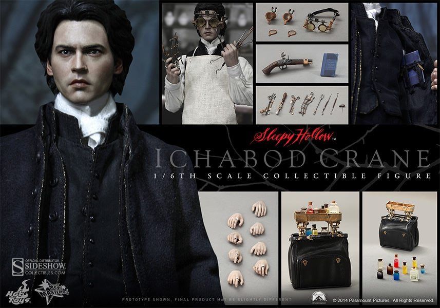 ichabod crane hot toys