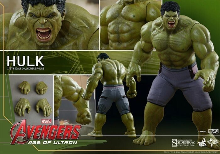 Hot Toys Avengers Age of Ultron HULK 1/6 Scale Action Figure MMS286 - Image 13